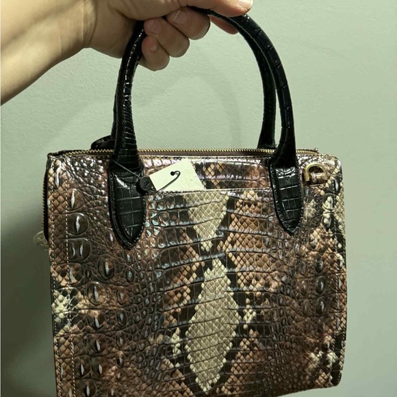 Brahmin Small Caroline Diamondback